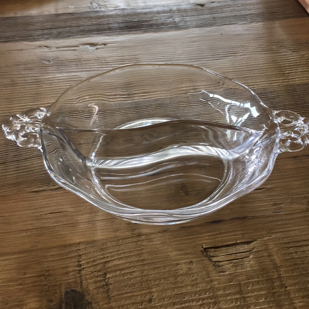 Glass vintage decorative bowl